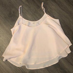 Hollister | Flowy Top | Light Pink | Size Medium